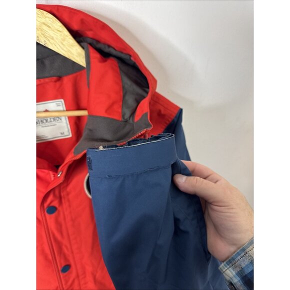 Holden Waterproof Ski Snowboard Jacket Red Blue Men’s M - Picture 4 of 9